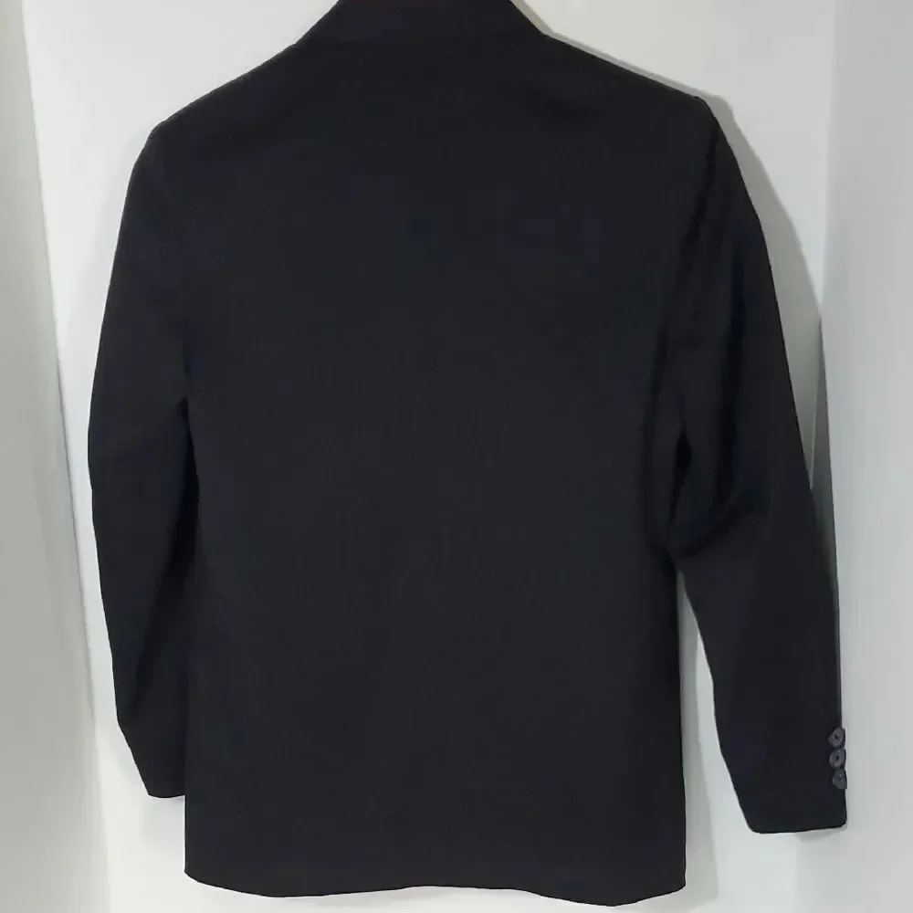Arrow Boy's Black Sport Coat Suit Jacket Size 14